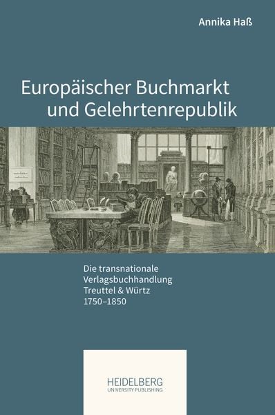 Produktbild: Europ&auml;ischer Buchmarkt und Gelehrtenrepublik