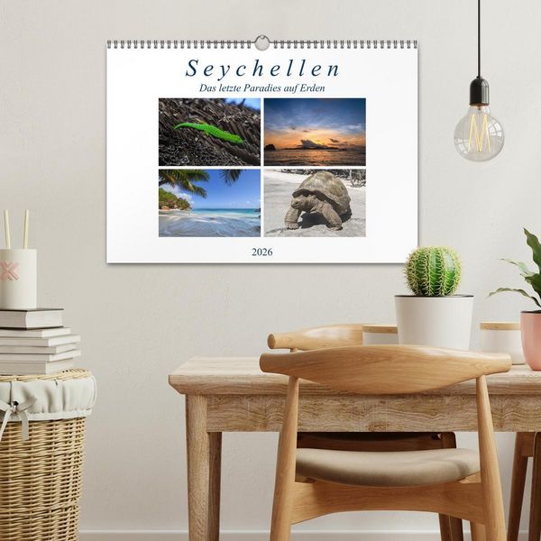 Produktbild: Seychellen - Das letzte Paradies auf Erden (Wandkalender 2026 DIN A3 quer), CALVENDO Monatskalender