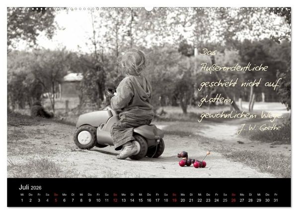 Produktbild: Poetische Wege (Wandkalender 2026 DIN A2 quer), CALVENDO Monatskalender