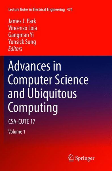 Produktbild: Advances in Computer Science and Ubiquitous Computing