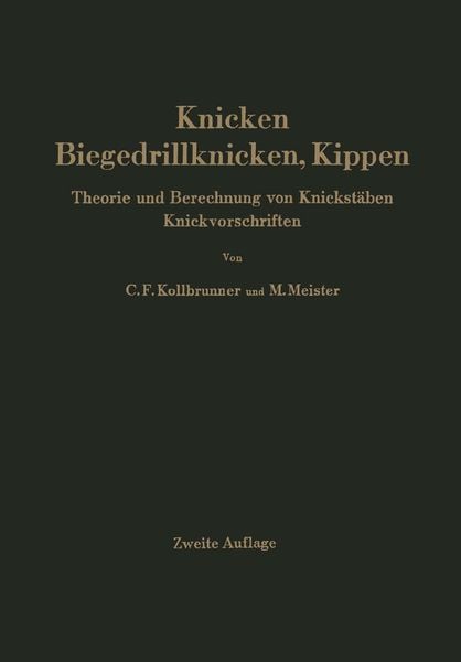 Produktbild: Knicken, Biegedrillknicken, Kippen