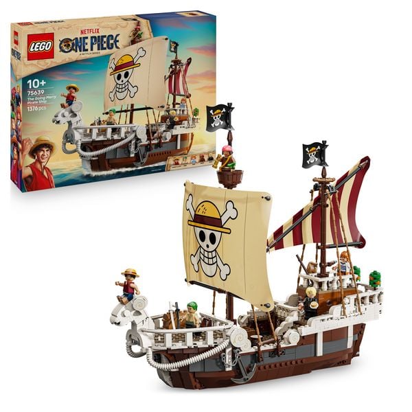 LEGO ONE PIECE 75639 Das Piratenschiff Flying Lamb, Kinder Spielzeug