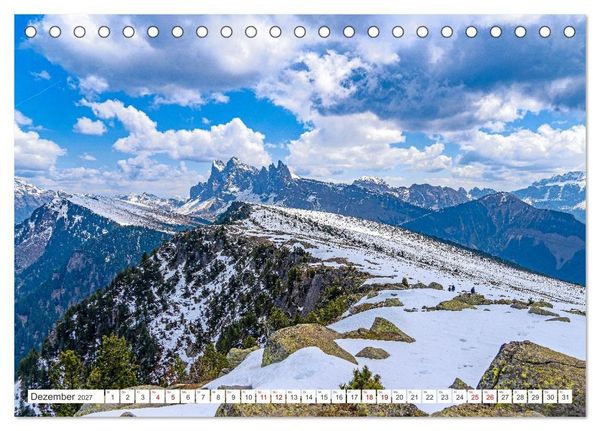 Produktbild: Naturlandschaften - Meisterwerke zwischen Himmel und Erde (Tischkalender 2027 DIN A5 quer), CALVENDO Monatskalender