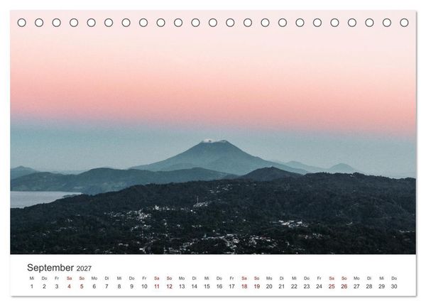 Produktbild: El Salvador - Unber&uuml;hrte und wundersch&ouml;ne Natur. (Tischkalender 2027 DIN A5 quer), CALVENDO Monatskalender