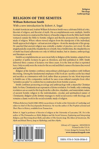 Produktbild: Religion of the Semites
