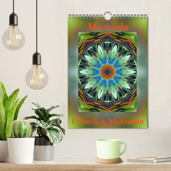 Produktbild: Mandala - Esoterik & Meditation (Wandkalender 2026 DIN A4 hoch), CALVENDO Monatskalender