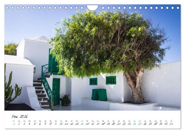 Produktbild: Lanzarote - Inselgl&uuml;ck im Atlantik (Wandkalender 2026 DIN A4 quer), CALVENDO Monatskalender