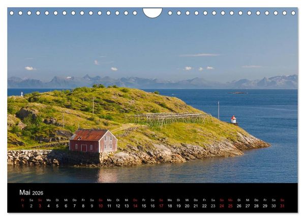Produktbild: Lofoten (Wandkalender 2026 DIN A4 quer), CALVENDO Monatskalender