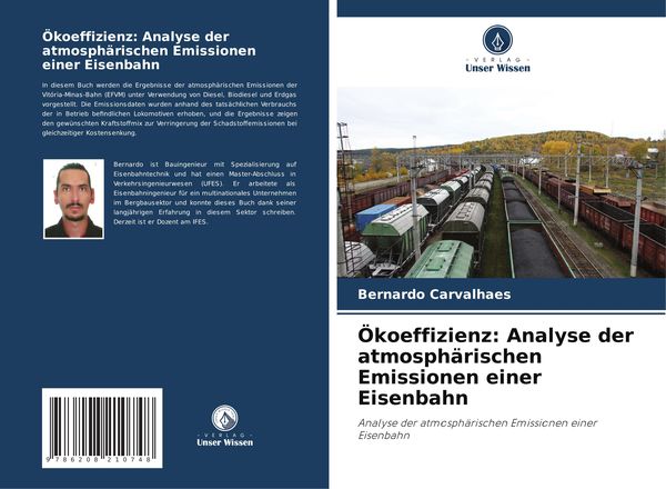 Produktbild: &Ouml;koeffizienz: Analyse der atmosph&auml;rischen Emissionen einer Eisenbahn