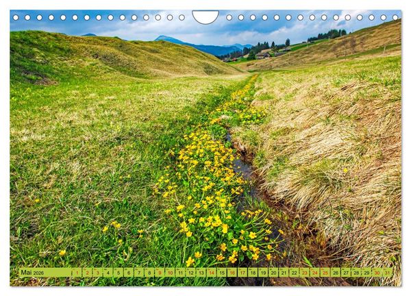 Produktbild: Die Buckelwiesen im Oberen Isartal (Wandkalender 2026 DIN A4 quer), CALVENDO Monatskalender