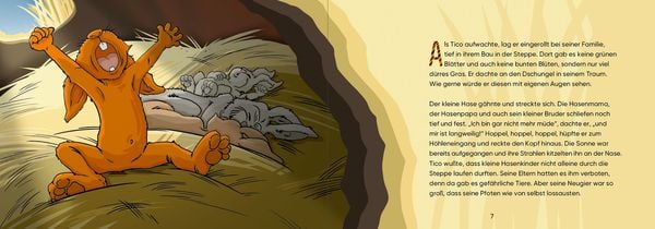 Produktbild: Tigerhase - Ein Kinderbuch &uuml;ber Freundschaft und Zusammenhalt.