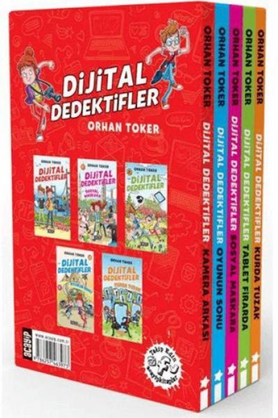 Produktbild: Dijital Dedektifler - 5 Kitap Set