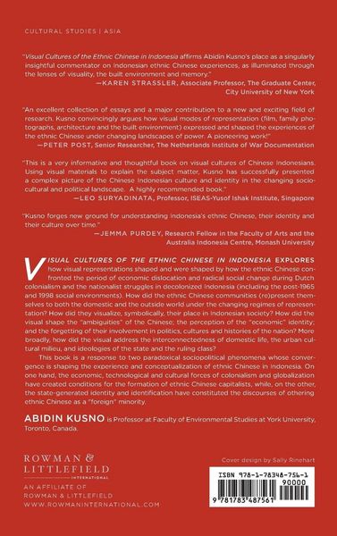 Produktbild: Visual Cultures of the Ethnic Chinese in Indonesia