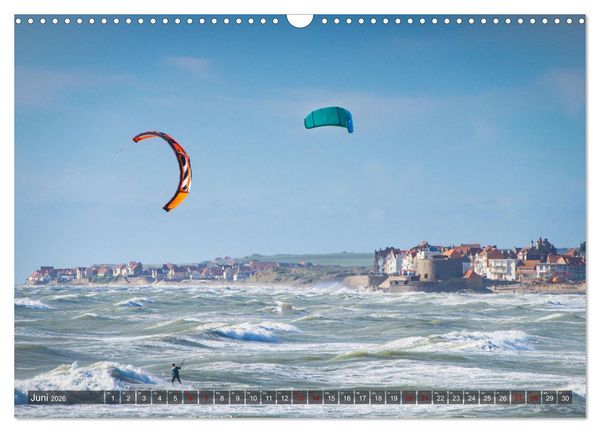Produktbild: Frankreichs Norden - Entlang der C&ocirc;te d'Opale (Wandkalender 2026 DIN A3 quer), CALVENDO Monatskalender