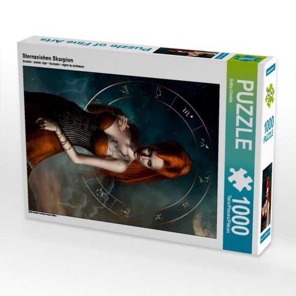 Produktbild: CALVENDO Puzzle Sternzeichen Skorpion | 1000 Teile Lege-Gr&ouml;&szlig;e 64x48cm Foto-Puzzle f&uuml;r gl&uuml;ckliche Stunden