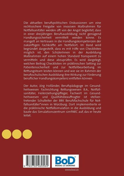 Handlungskompetenz und Patientensicherheit