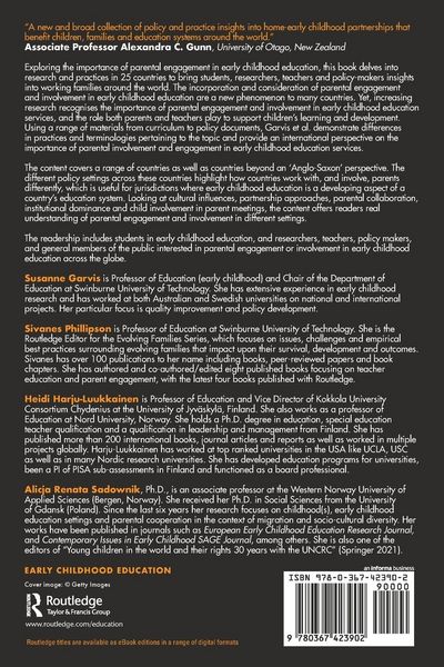 Produktbild: Parental Engagement and Early Childhood Education Around the World