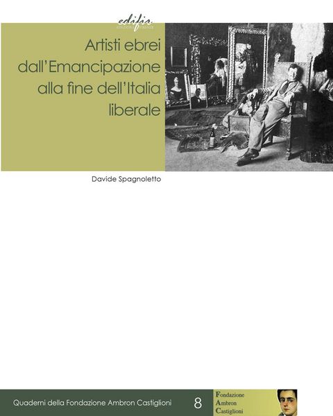 Produktbild: Artisti ebrei dall'Emancipazione alla fine dell'Italia liberale