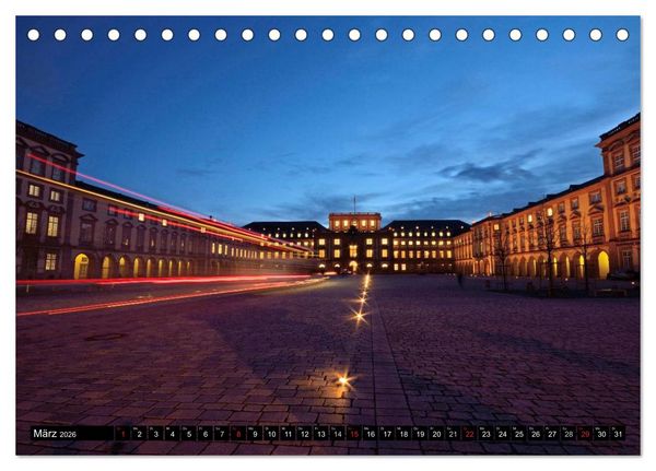 Produktbild: Mannheim ist Sch&ouml;n! (Tischkalender 2026 DIN A5 quer), CALVENDO Monatskalender