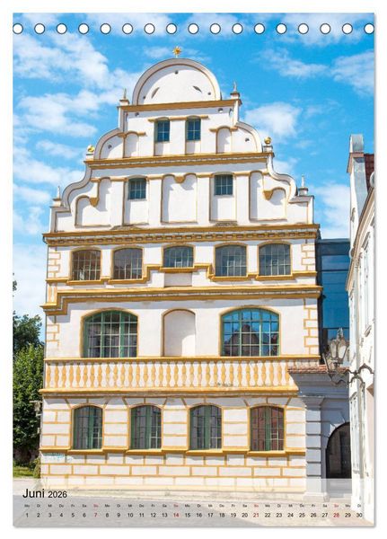 Produktbild: Historisches G&uuml;strow (Tischkalender 2026 DIN A5 hoch), CALVENDO Monatskalender