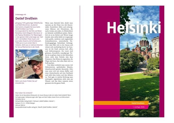 Produktbild: MICHAEL M&Uuml;LLER Reisef&uuml;hrer Helsinki MM-City