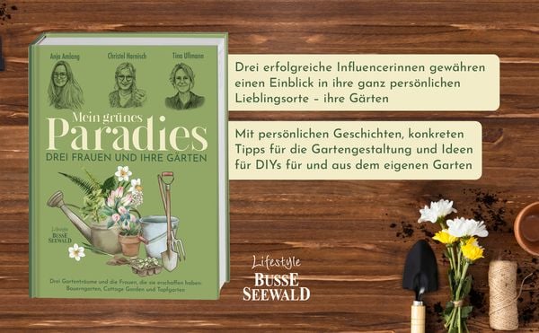 Produktbild: Mein grünes Paradies – Drei Frauen und ihre Gärten
