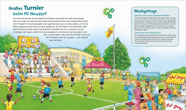 Produktbild: BOOKii&reg; WAS IST WAS Junior Auf geht&acute;s zum Fu&szlig;ball!