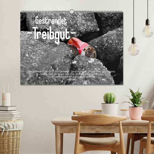 Produktbild: Gestrandet -Treibgut- (Wandkalender 2026 DIN A2 quer), CALVENDO Monatskalender