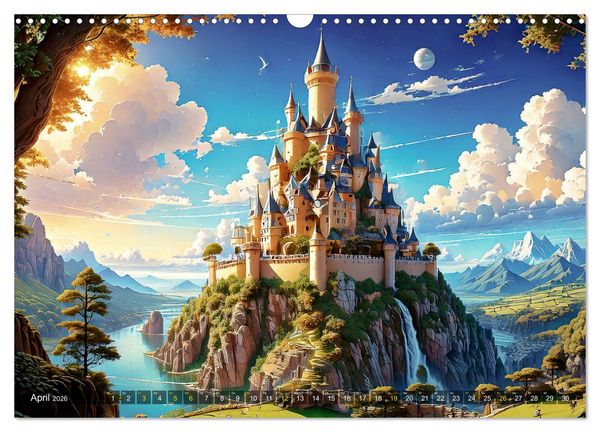 Produktbild: Reise in einer M&auml;rchenwelt (Wandkalender 2026 DIN A3 quer), CALVENDO Monatskalender