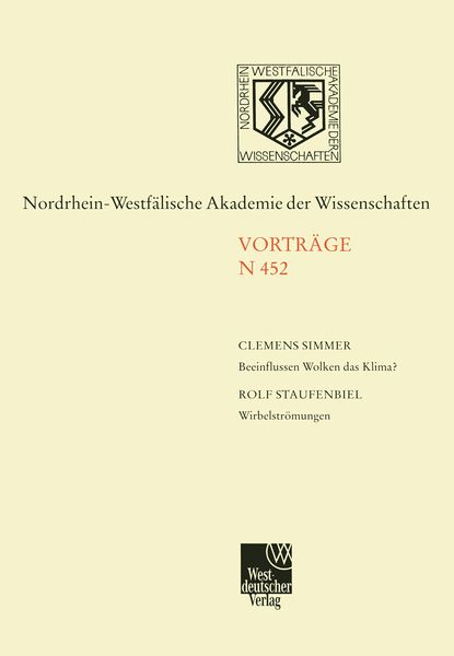 Produktbild: Beeinflussen Wolken das Klima?. Wirbelstr&ouml;mungen