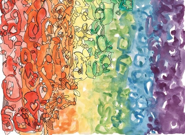 Produktbild: Das umgedrehte Malbuch