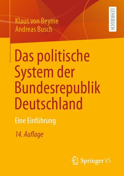 Produktbild: Das politische System der Bundesrepublik Deutschland