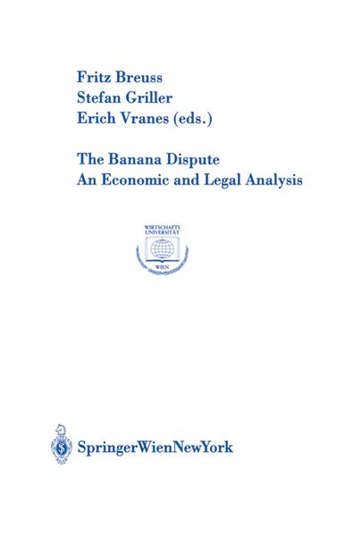 Produktbild: The Banana Dispute