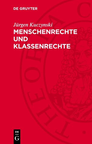 Produktbild: Menschenrechte und Klassenrechte