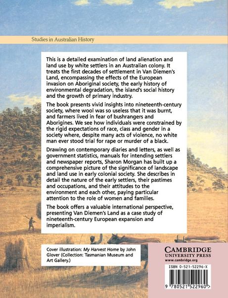 Produktbild: Land Settlement in Early Tasmania
