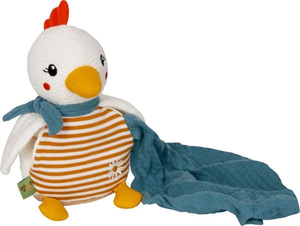 Produktbild: Kuscheltier mit Schnuffeltuch Huhn - Little Wonder