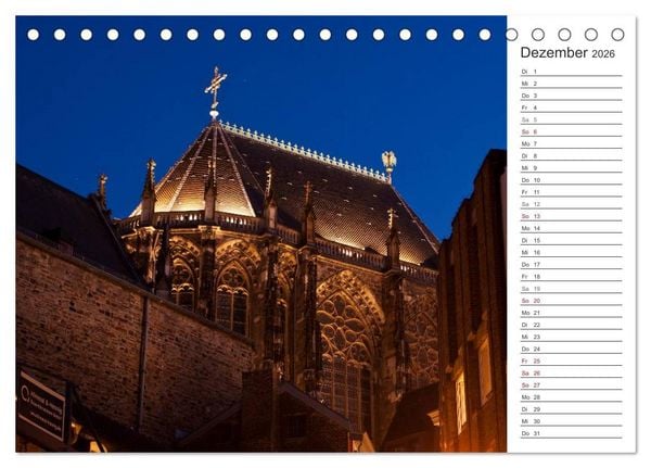 Produktbild: Kaiserstadt Aachen (Tischkalender 2026 DIN A5 quer), CALVENDO Monatskalender