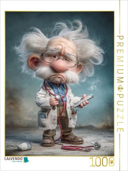 Produktbild: CALVENDO Puzzle Doktor | 1000 Teile Lege-Gr&ouml;&szlig;e 64x48cm Foto-Puzzle f&uuml;r gl&uuml;ckliche Stunden