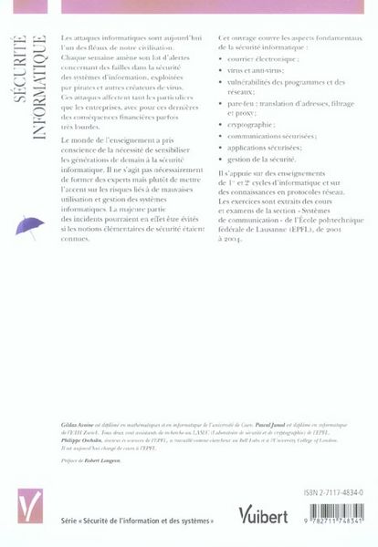 Produktbild: Securite informatique exercices