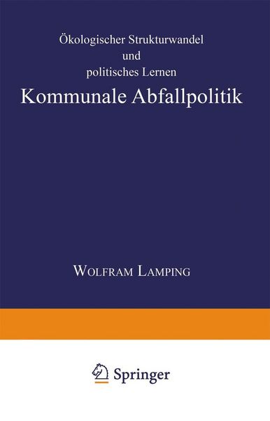 Produktbild: Kommunale Abfallpolitik
