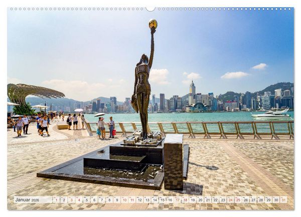 Produktbild: Hongkong Bilder einer Metropole (Wandkalender 2026 DIN A2 quer), CALVENDO Monatskalender