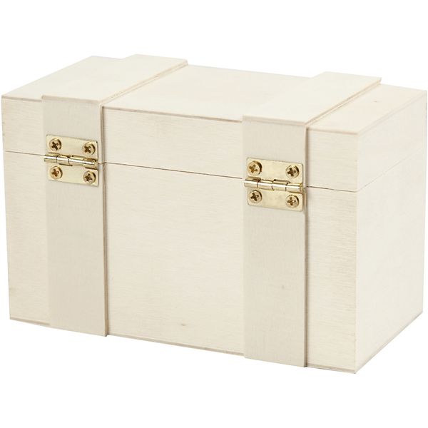 Produktbild: Creativ Company Schatzkiste, H 7,5 cm, L 12 cm, B 6 cm, 1 Stk