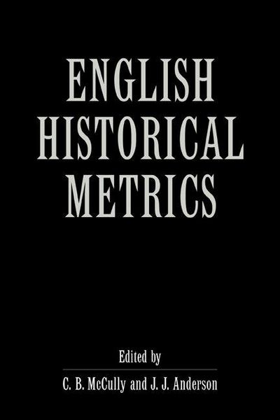 Produktbild: English Historical Metrics