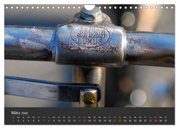Produktbild: 1937 ADLER Fahrrad (Wandkalender 2026 DIN A4 quer), CALVENDO Monatskalender
