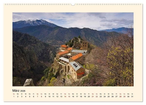 Produktbild: Okzitanien - Unterwegs im Pyren&auml;envorland (hochwertiger Premium Wandkalender 2026 DIN A2 quer), Kunstdruck in Hochglanz