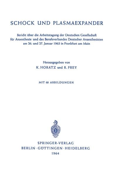 Produktbild: Schock und Plasmaexpander