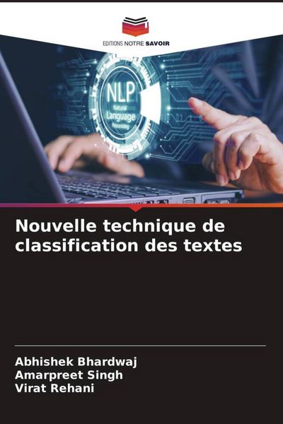 Produktbild: Nouvelle technique de classification des textes