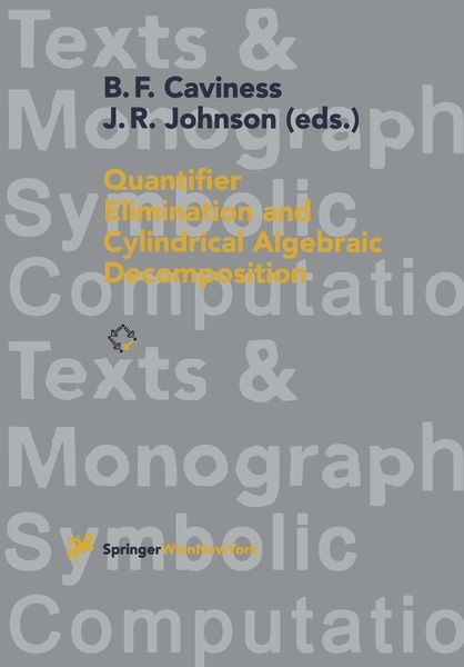 Produktbild: Quantifier Elimination and Cylindrical Algebraic Decomposition