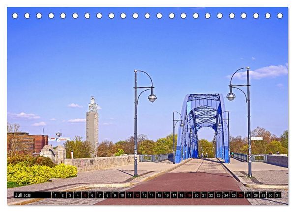 Produktbild: Fr&uuml;hling in Magdeburg (Tischkalender 2026 DIN A5 quer), CALVENDO Monatskalender