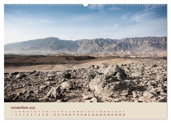 Produktbild: Entre pierres et sable (Calendrier mural 2026 DIN A2 vertical), CALVENDO calendrier mensuel
